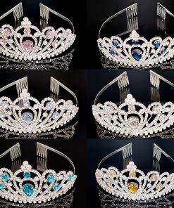 Petite Full Round Mini Princess Pageant Tiara Crown